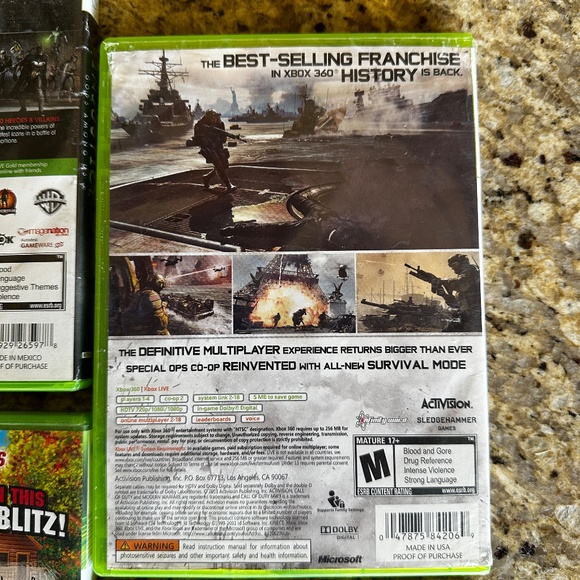 XBox 360 Video games: Call of Duty, Injustice, NFL Backyard Football, My Sims... - Picture 8 of 16
